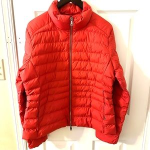POLO|Ralph Lauren-Water Repellent Puffer Jacket in, “Brilliant Red”, Size XL,NWT